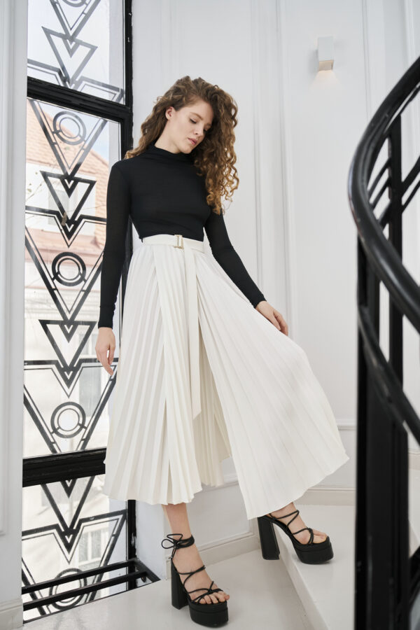 HONEY SKIRT IVORY - imagine 5